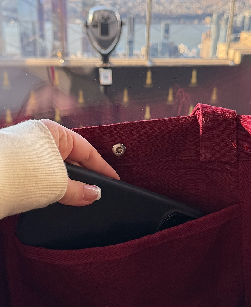NYC Diaries I  Burgundy bag