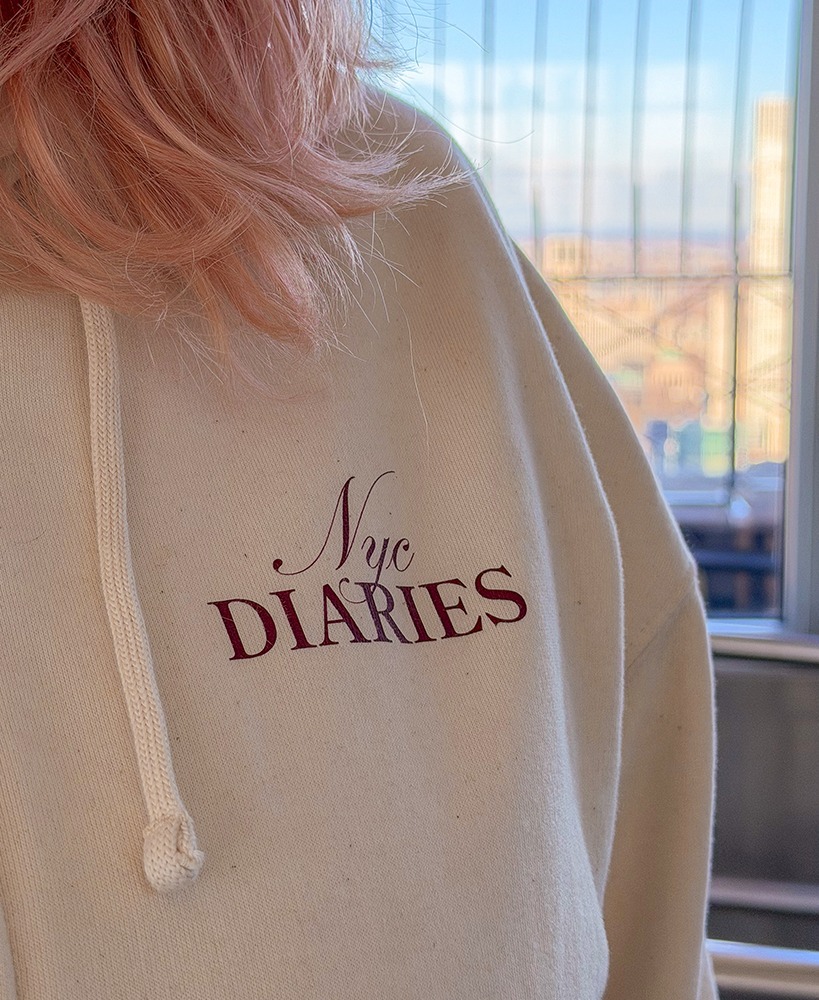 NYC Diaries I  Zipped Hoodie